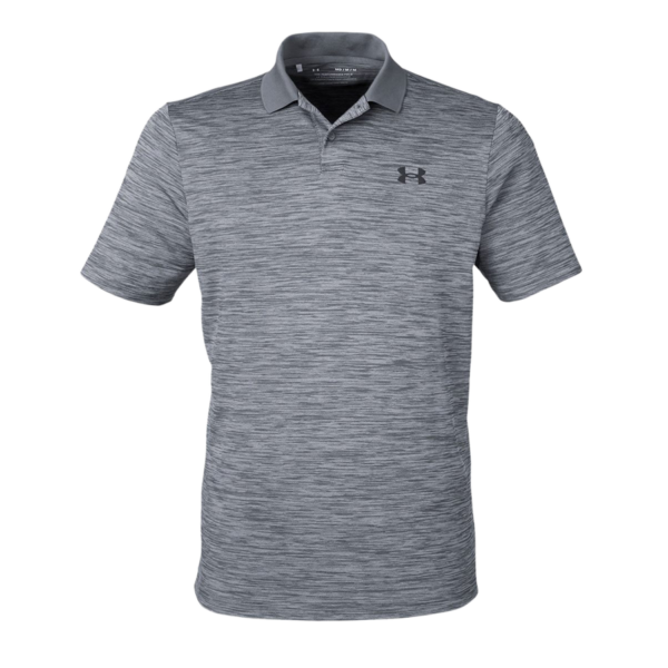 Under Armour Men's Performance 3.0 Golf Polo in Pitch Grey/Black