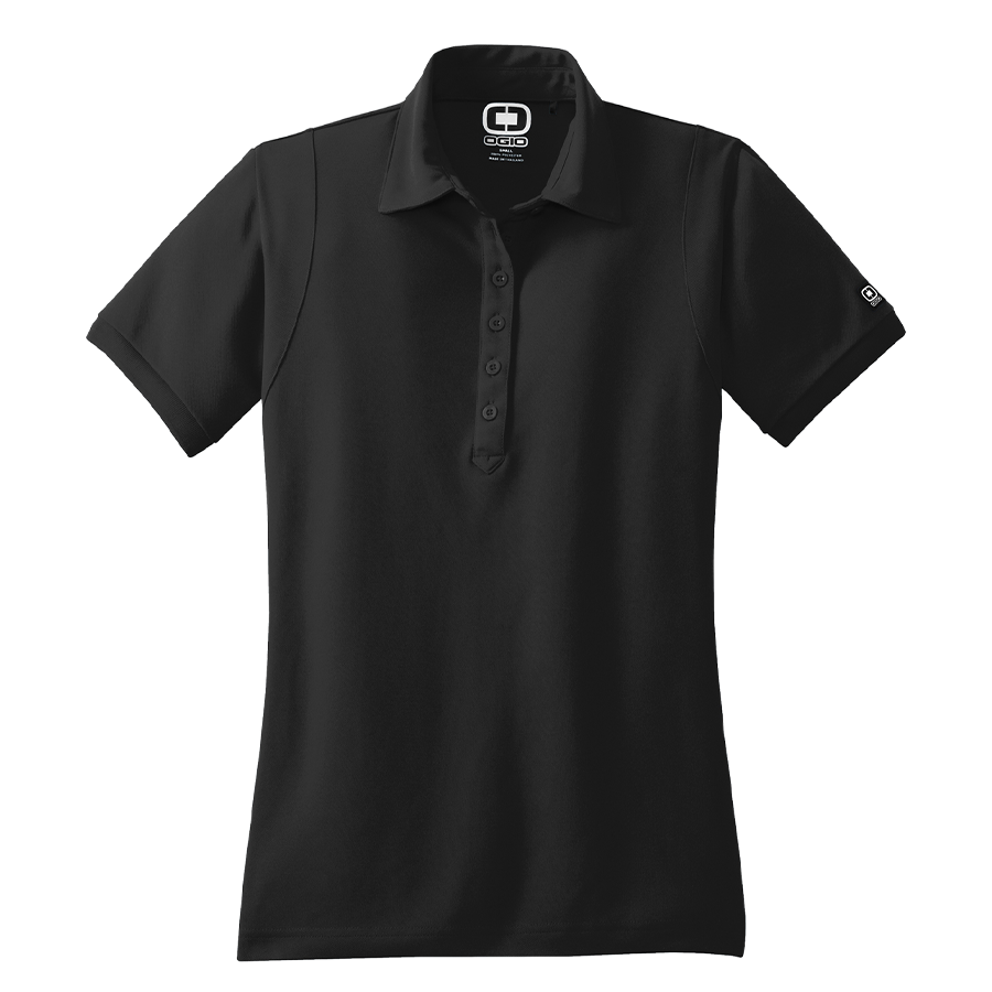 OGIO Jewel Polo in Blacktop - Image 1