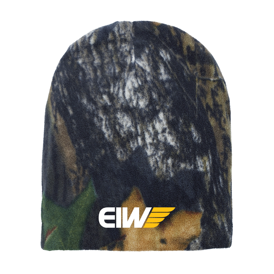 EIW Mossy Oak Camo Fleece Beanie - Image 1