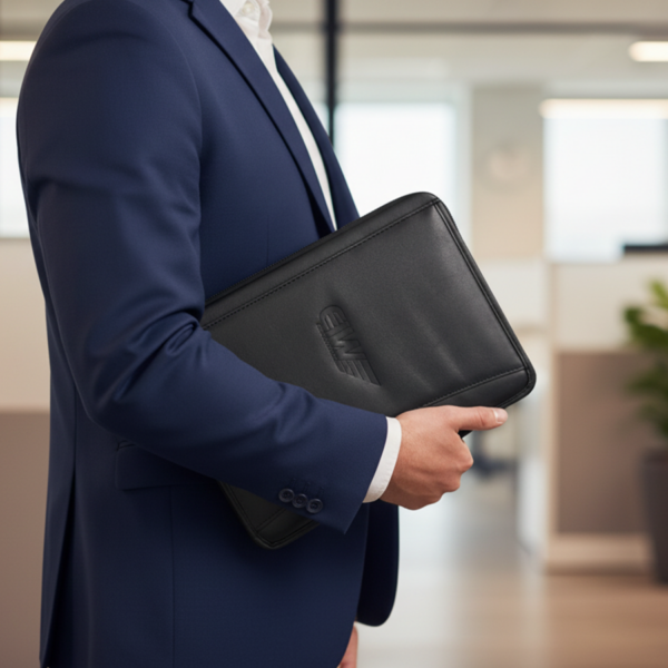 EIW Zippered Padfolio