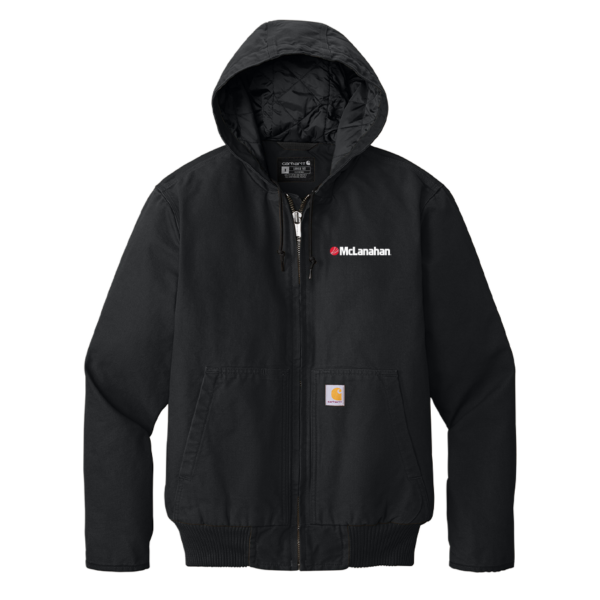 Carhartt Washed Duck Active Jac in Black