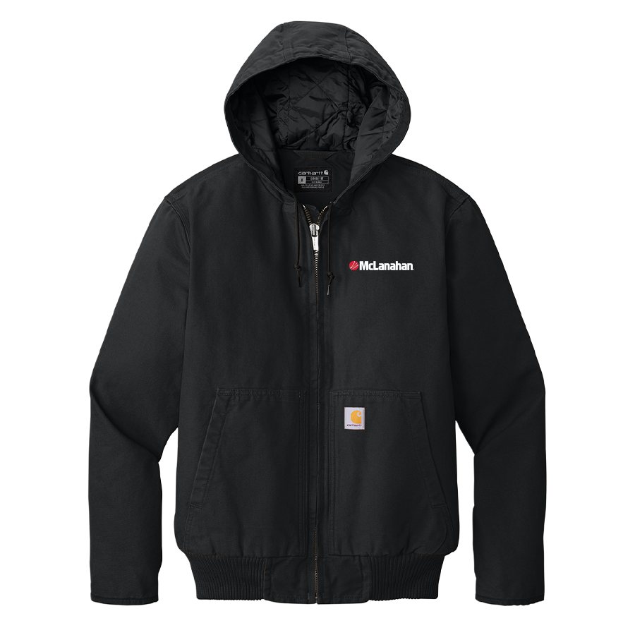 Carhartt Washed Duck Active Jac in Black - Image 1